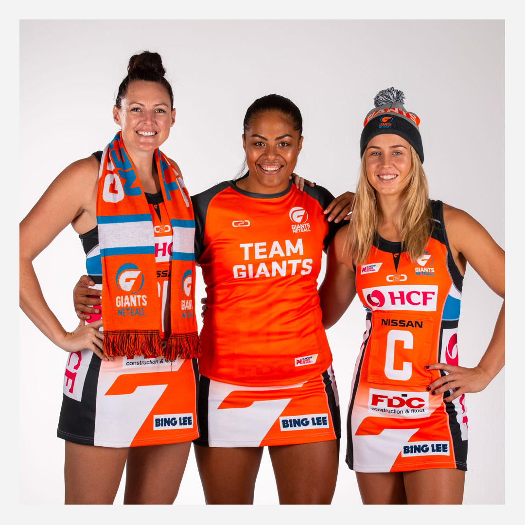 Giants Netball Merchandise 2018